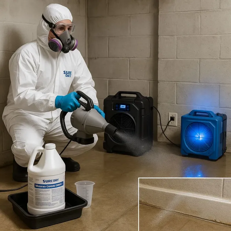 Sanitization and Odor Removal process in Galva, IL