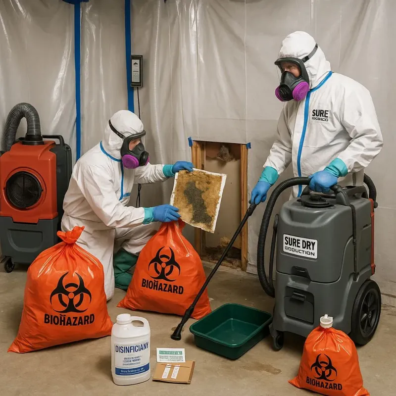 Contaminated Water Handling Protocols process in Galva, IL